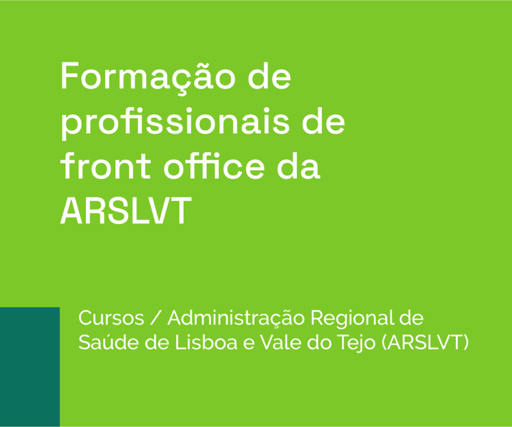 Formação profissional de front office da ARSLVT